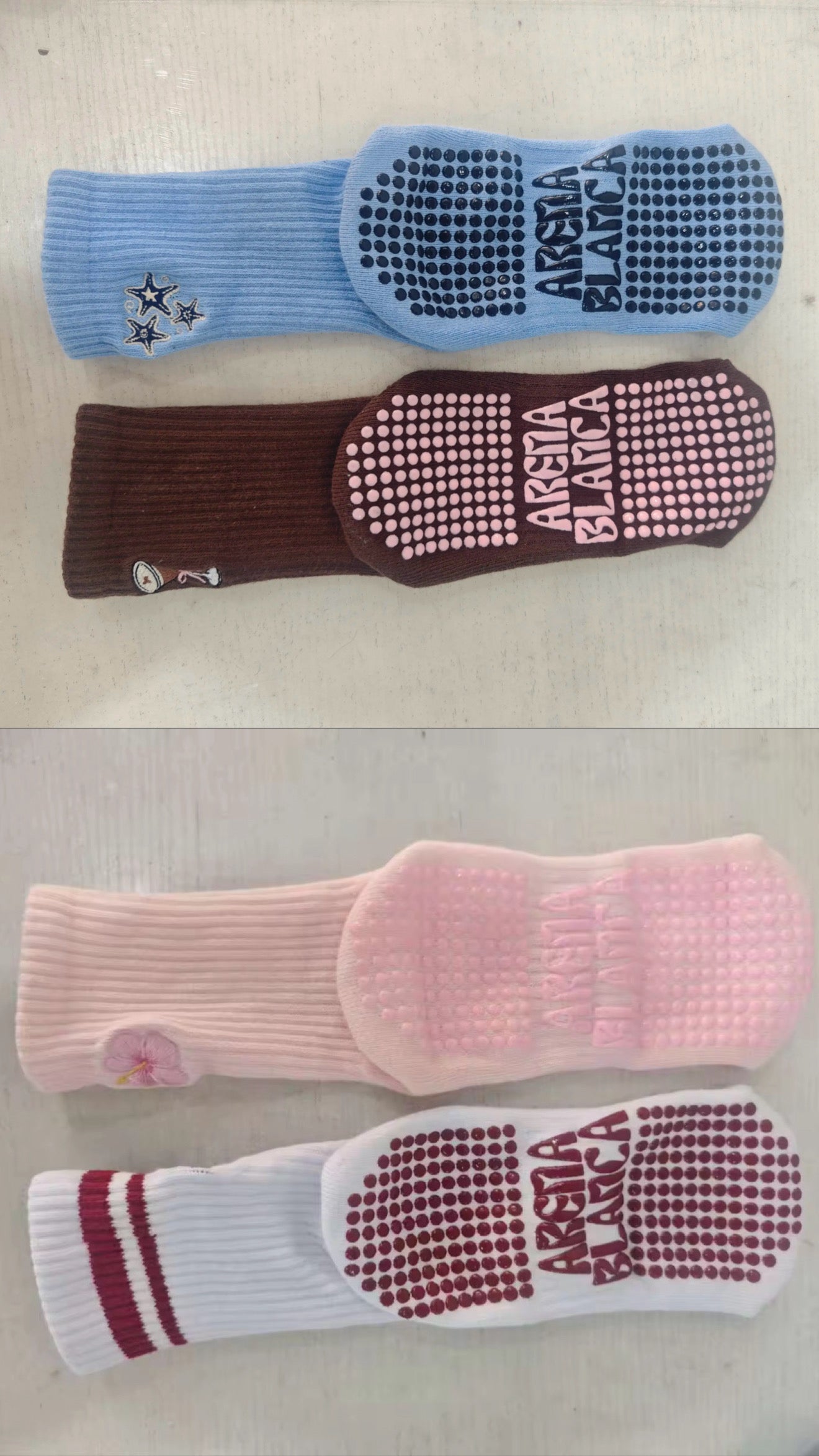 Hot Girls Do Pilates Grip Socks