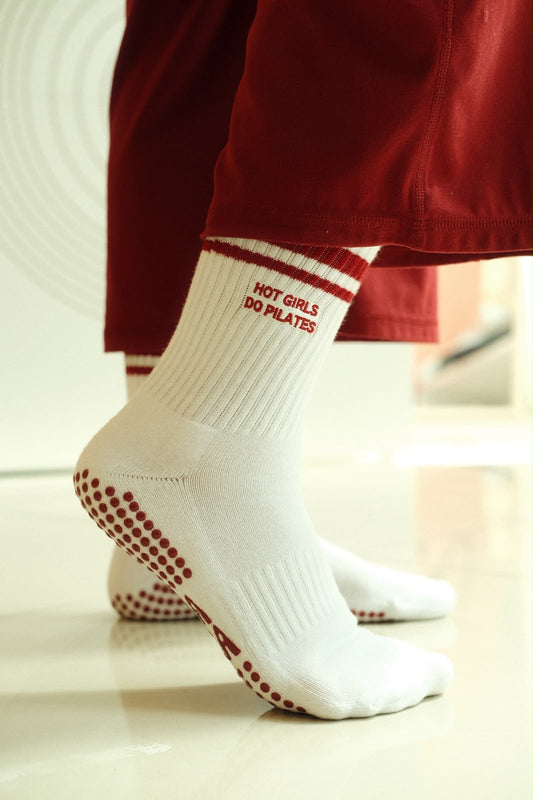 Hot Girls Do Pilates Grip Socks